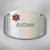 Autism Surgical Stainless Steel Medical ID