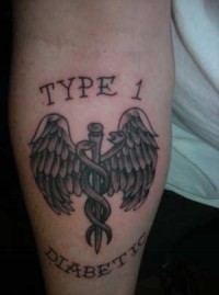 diabetes medical tattoo